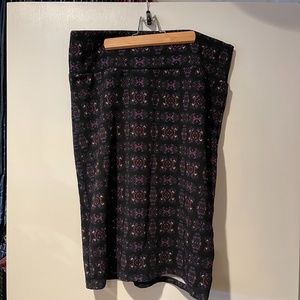 Women's LulaRoe Geometric Pattern Pencil Skirt, XL